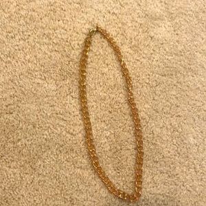 rosegold chain necklace